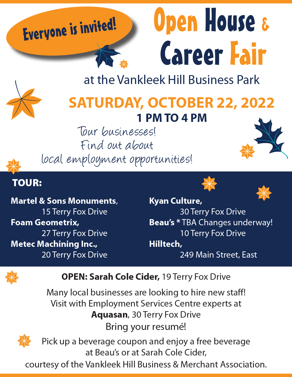 Career Fair – Business Park Open Doors