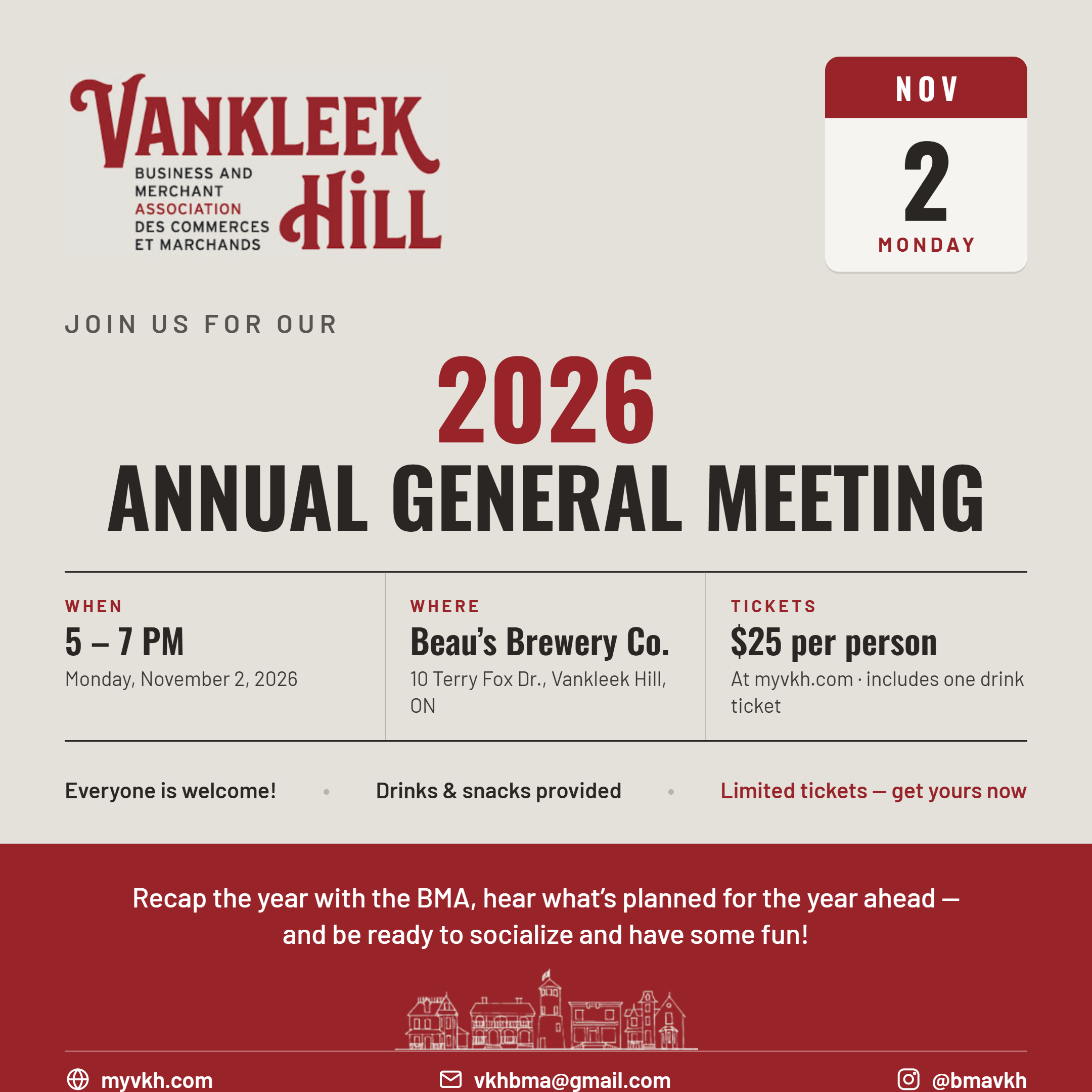 BMA Annual General Meeting